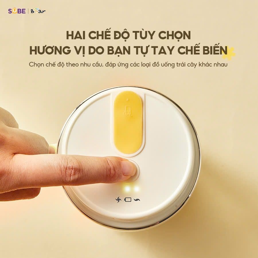 Máy xay sinh tố cầm tay Bear SB-MX04K