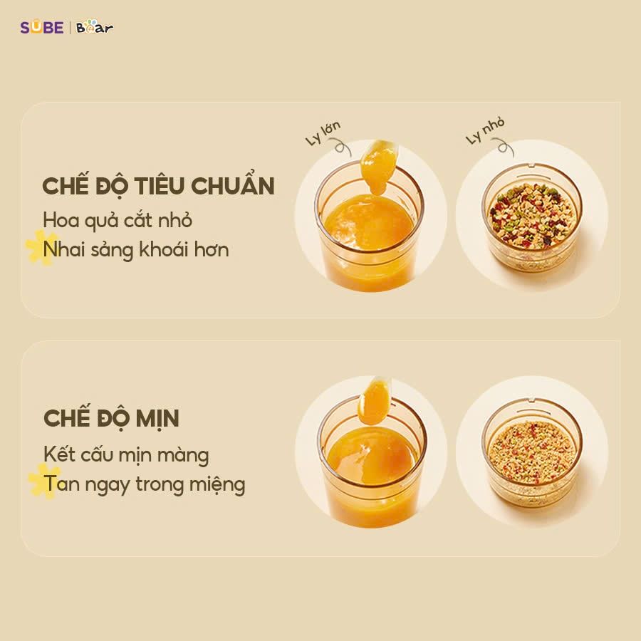 Máy xay sinh tố cầm tay Bear SB-MX04K