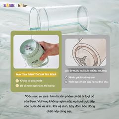 Máy xay sinh tố cầm tay Bear SB-MX04X