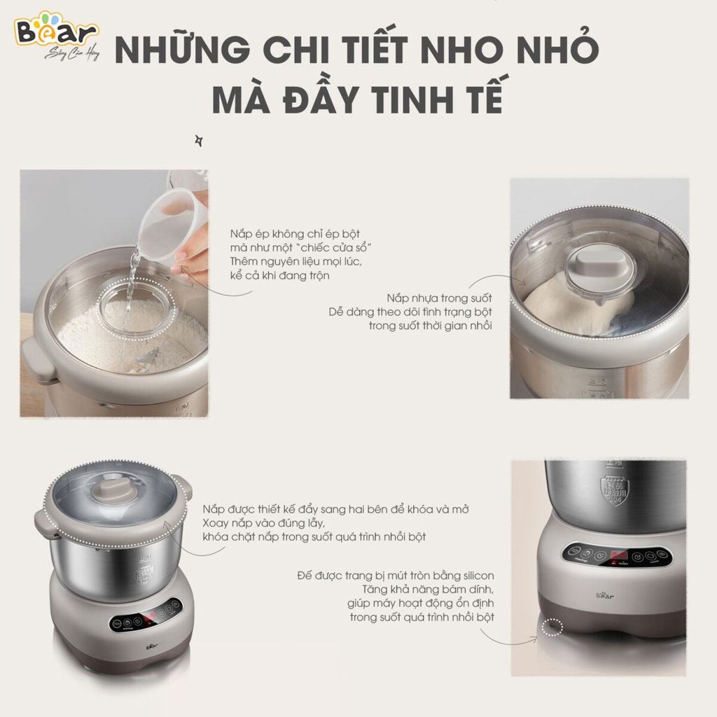 Máy trộn bột Bear 7L DM-B70V1