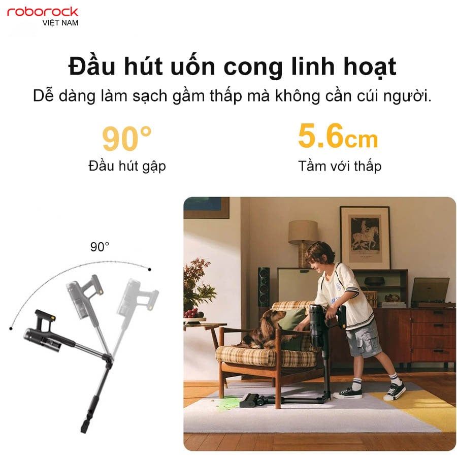 Máy hút bụi cầm tay Roborock H60 Ultra