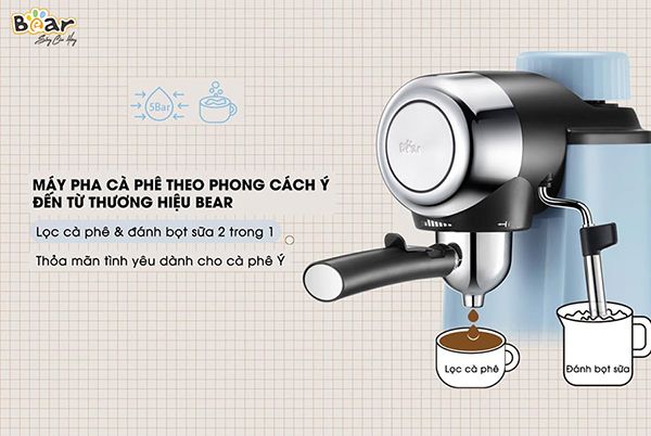 Máy pha cà phê Espresso Bear CF-B02V1
