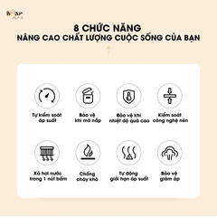 Nồi áp suất Bear 2.5L SB-AS25L