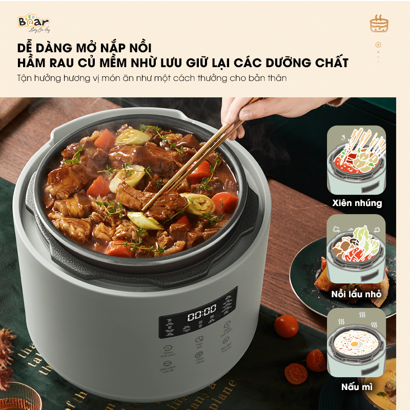 Nồi áp suất Bear 2.5L SB-AS25L