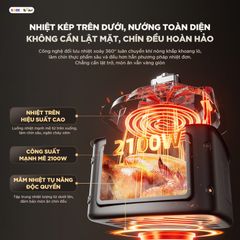 Nồi chiên không dầu Bear 6L AF-5H20J75