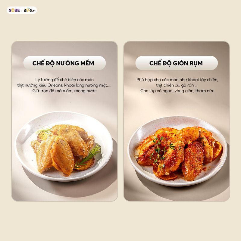 Nồi chiên không dầu Bear 6L AF-5H20J75