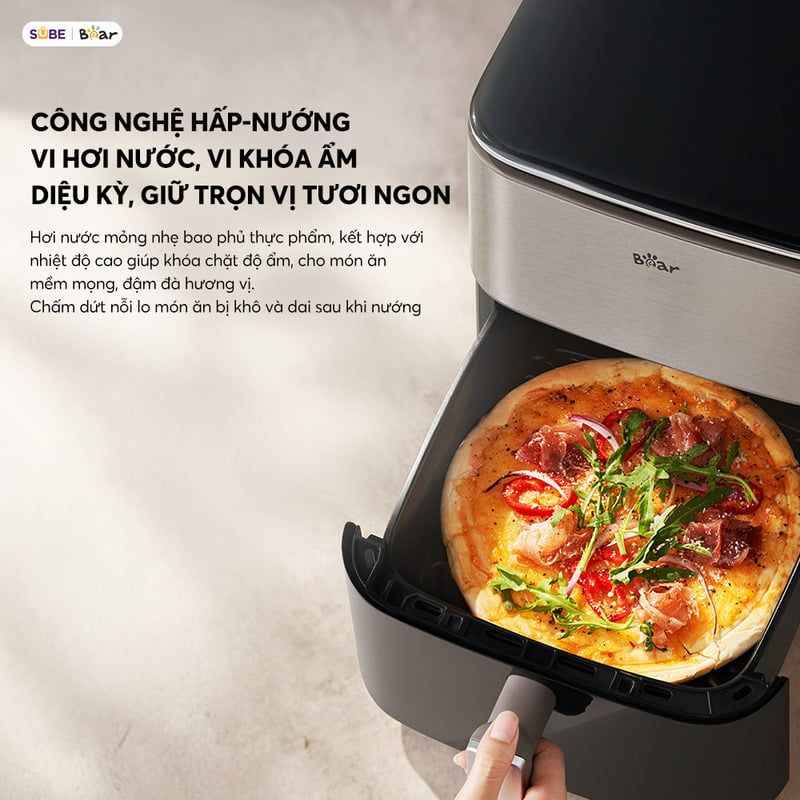 Nồi chiên không dầu Bear 6L AF-5H20J75