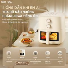 Nồi chiên không dầu Bear 5L AF-5H15I52