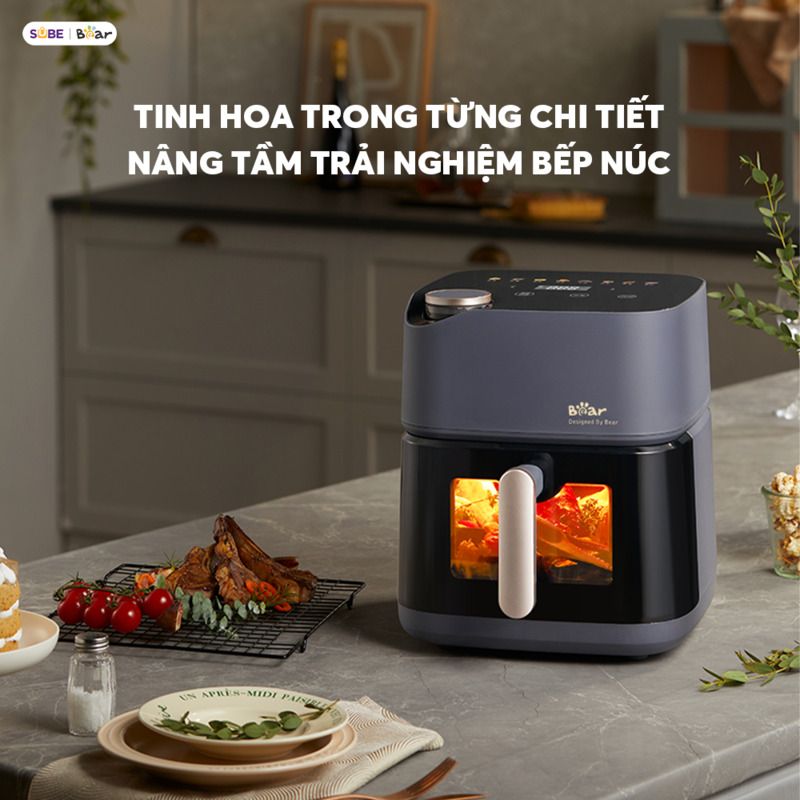 Nồi chiên không dầu Bear 6L AF-5H19I45