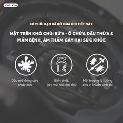 Nồi chiên không dầu Bear 6L AF-5H19I45