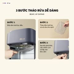 Nồi chiên không dầu Bear 6L AF-5H19I45