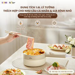 Nồi điện đa năng Bear 1.6L MC- 4H16F