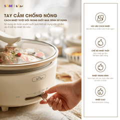 Nồi lẩu điện Bear 5L SB-NL05F