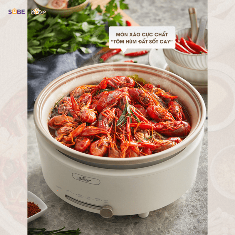 Nồi lẩu điện Bear 5L SB-NL05F