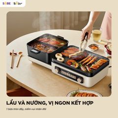 Nồi lẩu nướng đa năng Bear GR-5H22R83