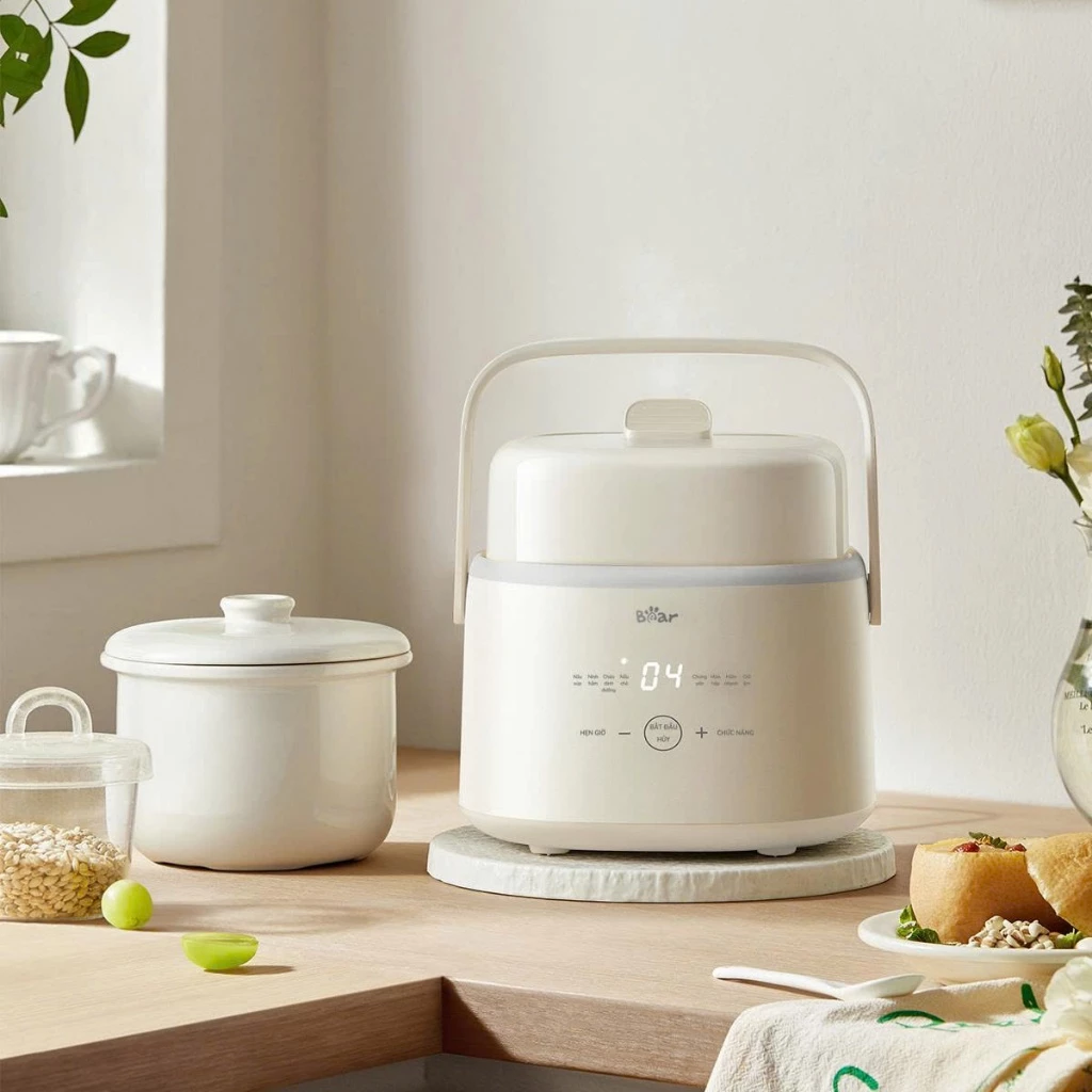 Nồi nấu chậm 1.0L Bear SC-4H10E