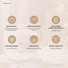 Nồi nấu chậm Bear 0.8L DDZ-A08T8