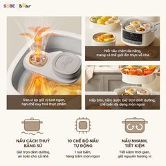 Nồi nấu chậm Bear 2.5L SC-5H25M34