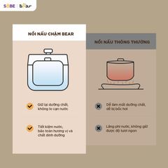 Nồi nấu chậm Bear 2.5L SC-5H25M34