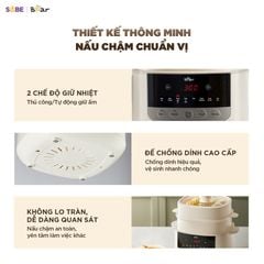Nồi nấu chậm Bear 2.5L SC-5H25M34