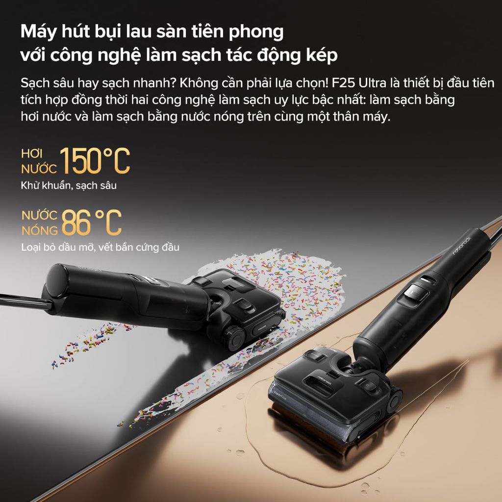 Máy hút bụi lau nhà Roborock F25 Ultra