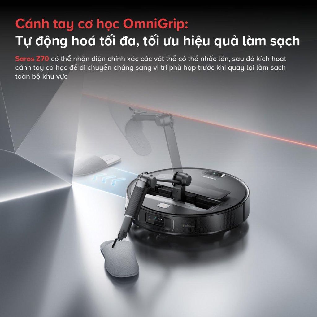 Robot hút bụi Roborock Saros Z70