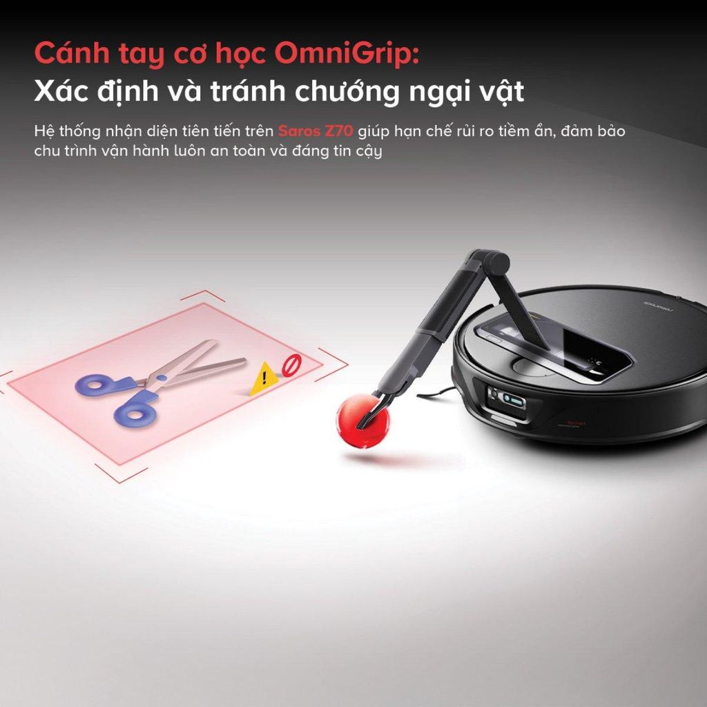 Robot hút bụi Roborock Saros Z70