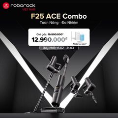 Máy hút bụi lau nhà Roborock F25 ACE COMBO