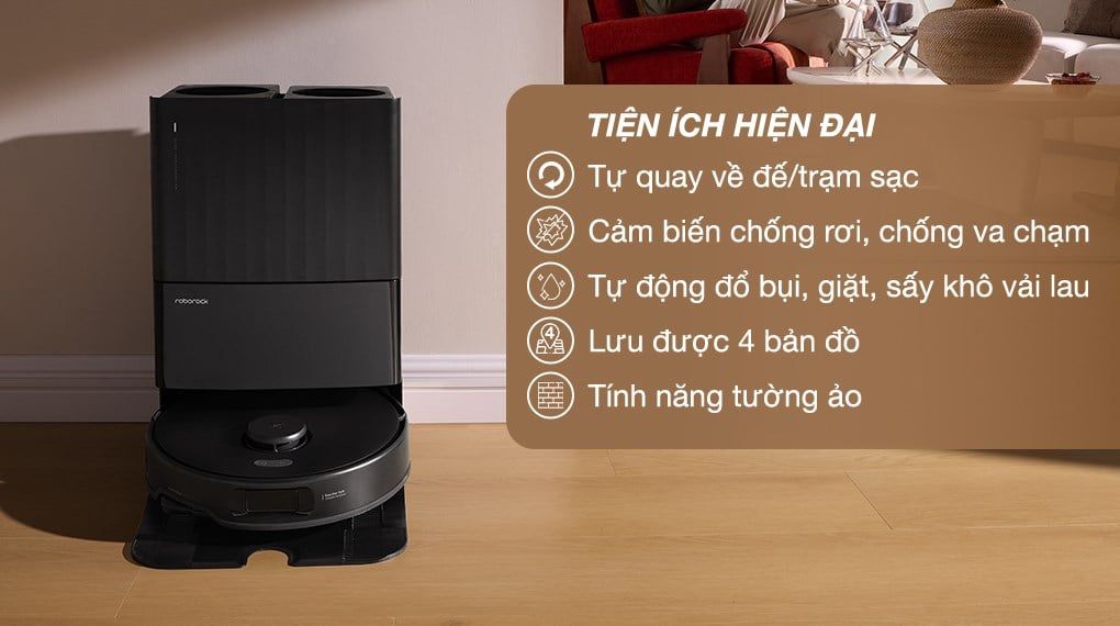 Robot hút bụi lau nhà Roborock Q Revo 5V1