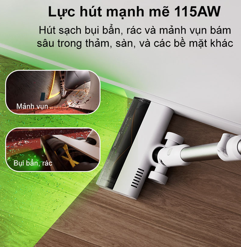 Máy Hút Bụi Cầm Tay Không Dây Roborock H60
