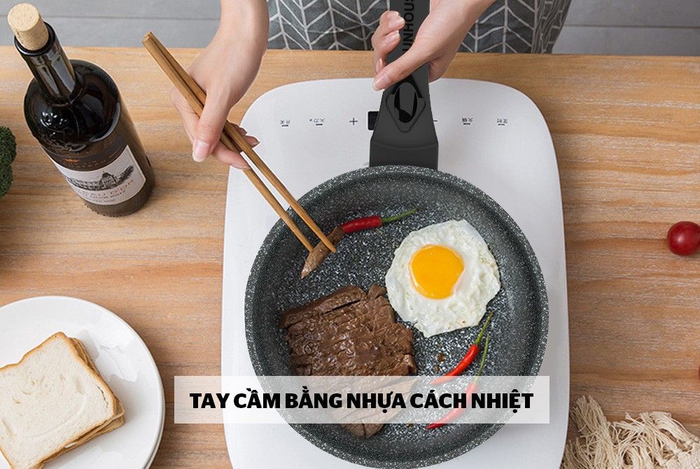 CHẢO ĐÁ SIÊU BỀN SUNHOUSE ( SBD24, SBD26, SBD28, SBD30)