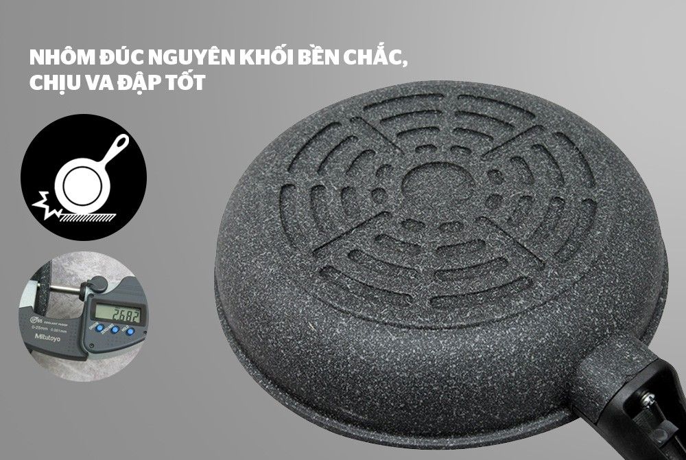 CHẢO ĐÁ SIÊU BỀN SUNHOUSE ( SBD24, SBD26, SBD28, SBD30)