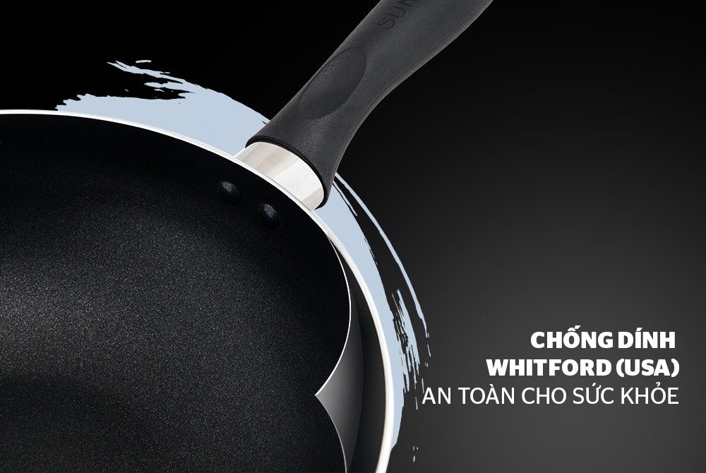 CHẢO SÂU LÒNG CHỐNG DÍNH SUNHOUSE (SHS20, SHS24, SHS26, SHS28, SHS30)