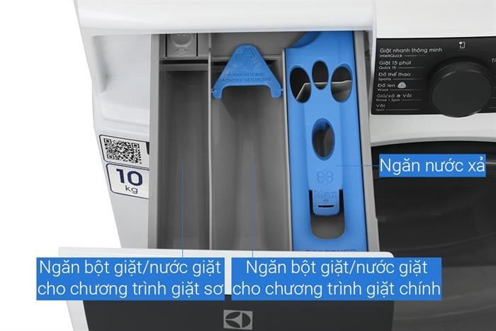 Máy giặt lồng ngang Electrolux  UltimateCare 700 Inverter 10kg EWF1043R7WC