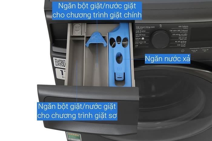 Máy giặt lồng ngang Electrolux UltimateCare 700  Inverter 11kg EWF1143R7SC