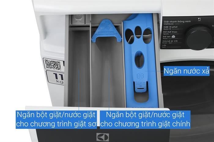 Máy giặt lồng ngang Electrolux  UltimateCare 700 Inverter 11kg EWF1143R7WC