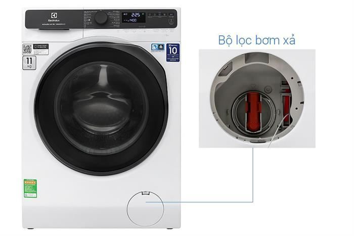 Máy giặt lồng ngang Electrolux  UltimateCare 700 Inverter 11kg EWF1143R7WC