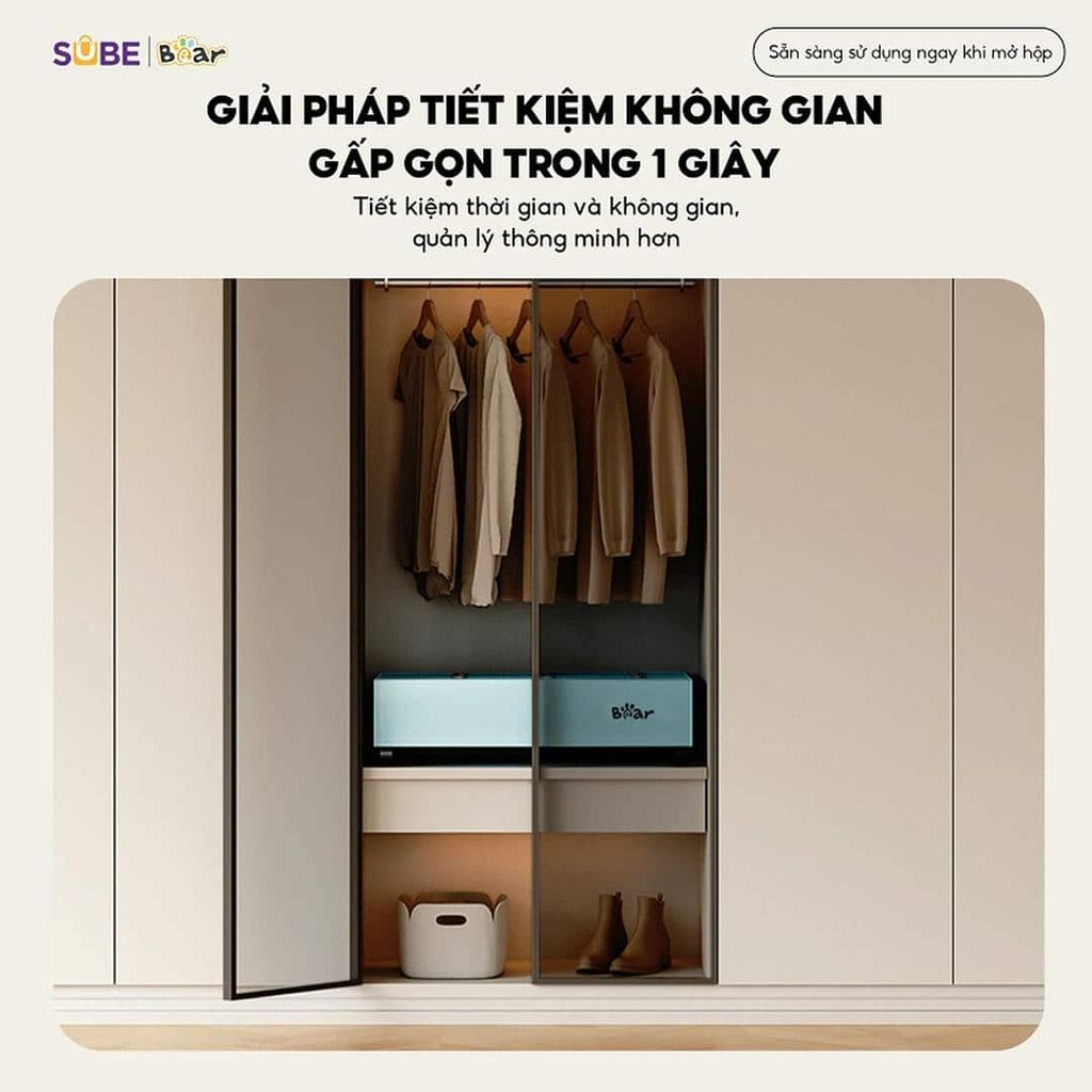 Tủ sấy quần áo Bear PCD-4H12G