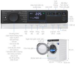 Máy giặt lồng ngang Electrolux  UltimateCare 700 Inverter 10kg EWF1043R7WC