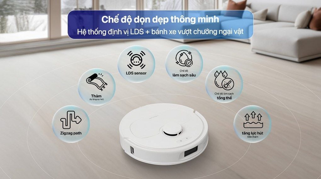 Robot hút bụi lau nhà Roborock QR 798