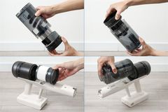 Máy hút bụi cầm tay Roborock H60 Hub Pro