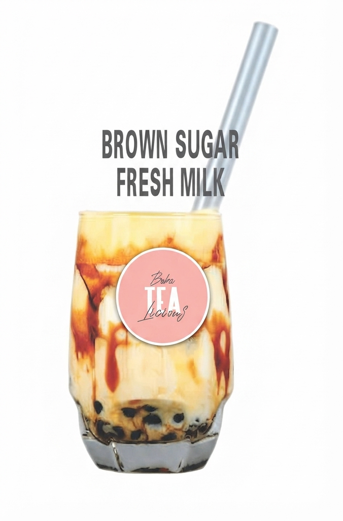  Brown sugar fresh milk coffee 