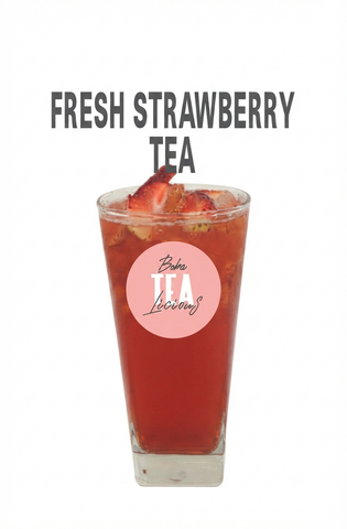  Fresh strawberry tea 