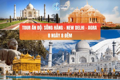 Tour Ấn Độ: Haridwar - Sông Hằng - New Delhi - Agra - Jaipur | 8 Ngày 8 Đêm