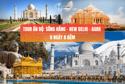 Tour Ấn Độ: Haridwar - Sông Hằng - New Delhi - Agra - Jaipur | 8 Ngày 8 Đêm
