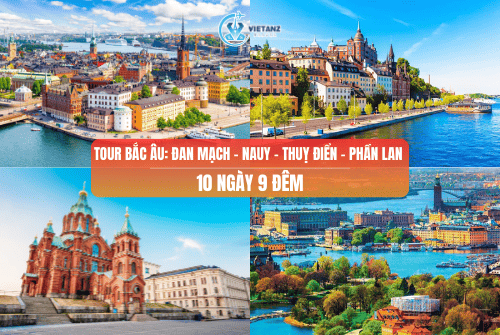 Tour Bắc Âu: Đan Mạch - Nauy - Thuỵ Điển - Phần Lan | 10 Ngày 9 Đêm