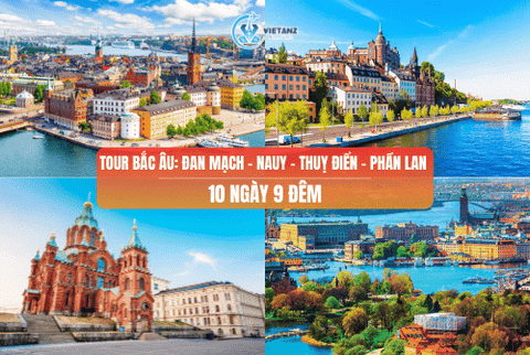 Tour Bắc Âu: Đan Mạch - Nauy - Thuỵ Điển - Phần Lan | 10 Ngày 9 Đêm