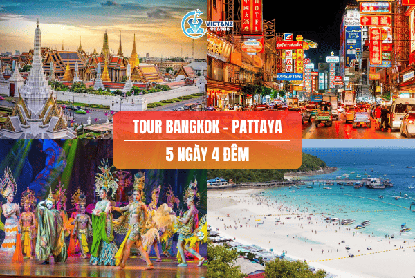 Tour Hà Nội - Bangkok - Pattaya - Đảo Coral - Show Alcazar - Baiyoke Sky / 5 ngày 4 đêm