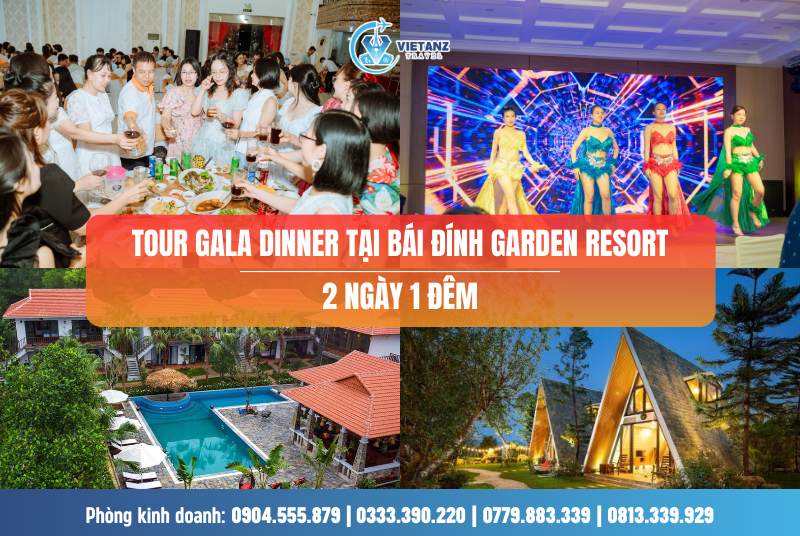 Tour du lịch Ninh Bình: Hà Nội - Bái Đính Garden Resort - Gala Dinner - 2N1D