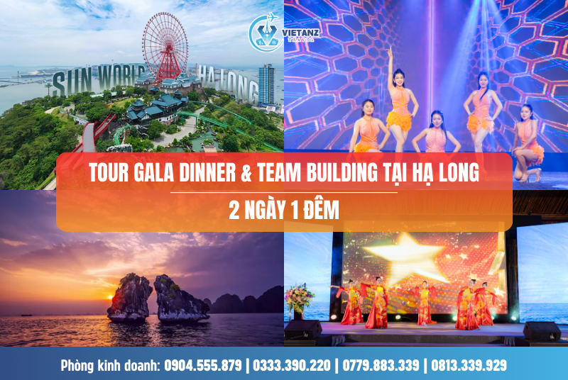 Tour Hạ Long: Hà Nội - Hạ Long - Gala Dinner - 2 ngày 1 đêm